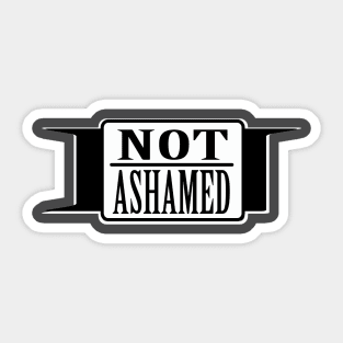 Mental Disorder Not Ashamed Sticker